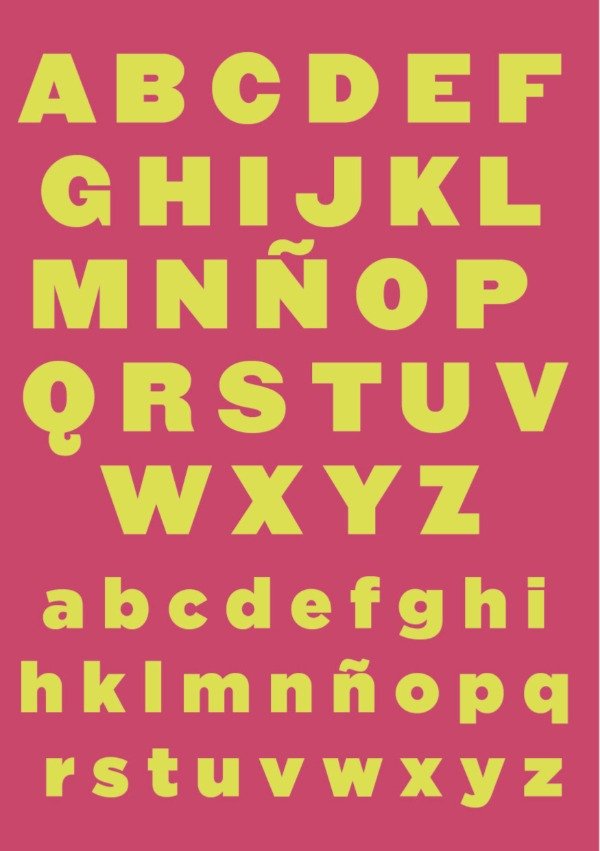 Producto - Tipografía Pop