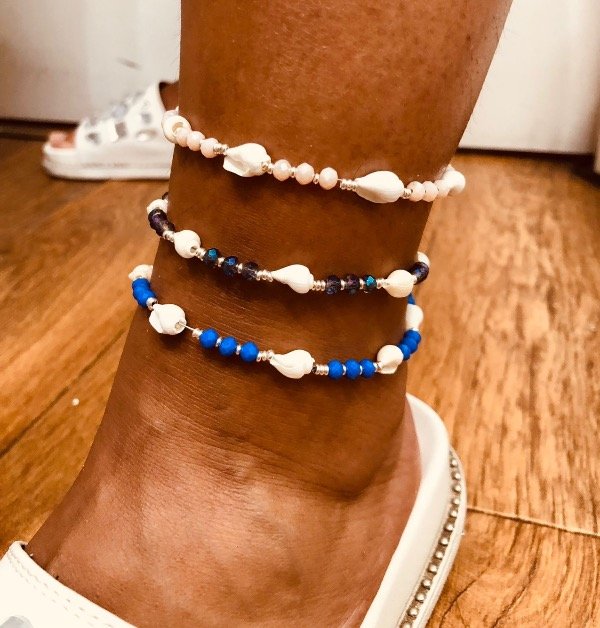 Producto - Tobi azul Francia caracol cristales