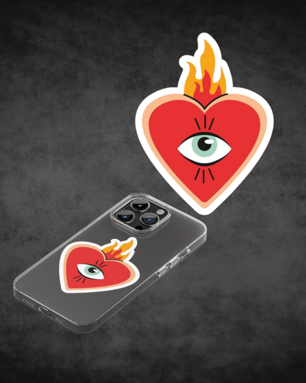 Producto - Corazón con fuego