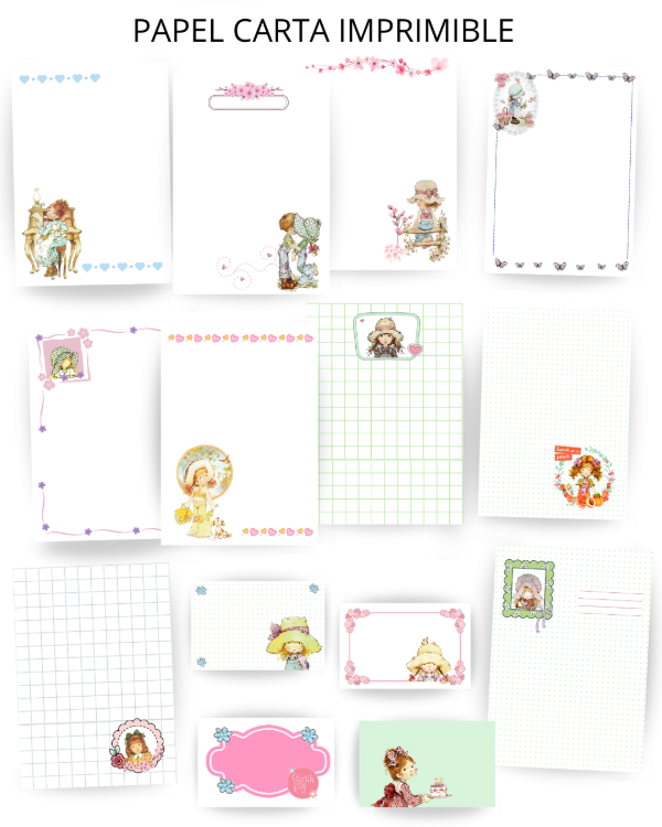 Producto - Papel Carta con sobres Sara Kay ( 3 set  )