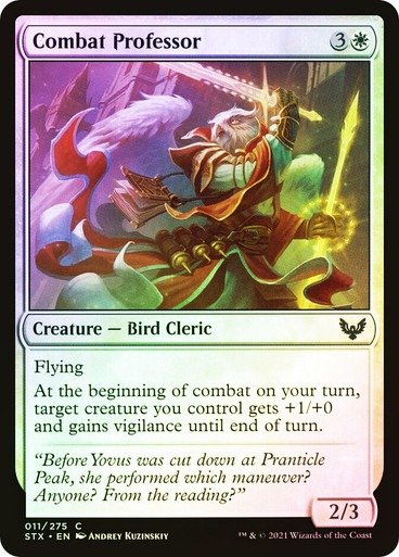 Producto - Combat Professor Foil  Strixhaven: School of Mages