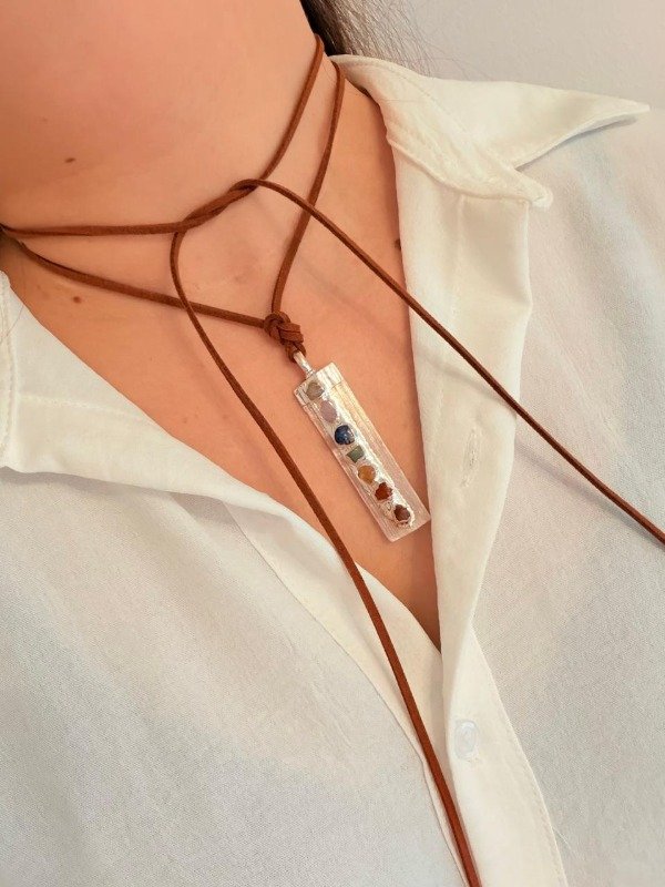 Producto - Collar 7 Chakras y Cuarzo - 0