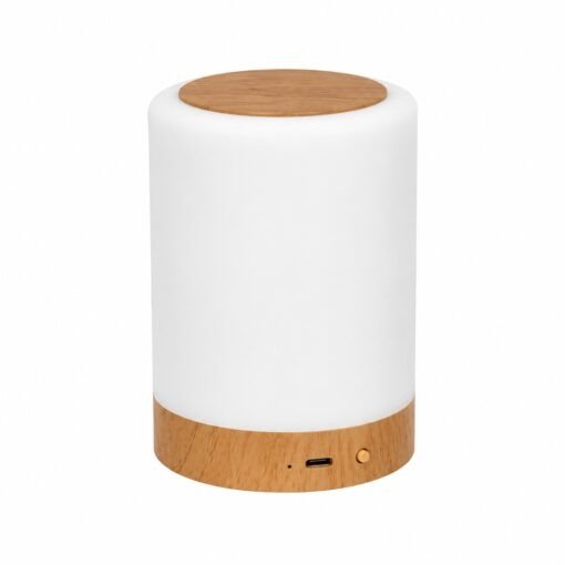 Producto - Lampara recargable tactil efecto madera - 1