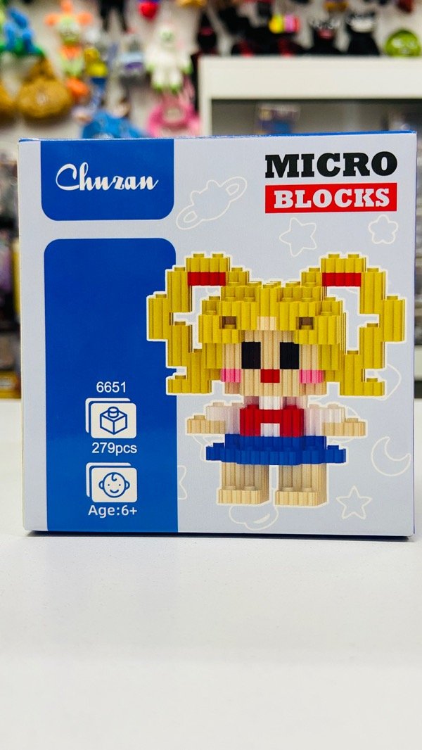 Producto - Rompecabezas Blocks Sailor Moon Serena