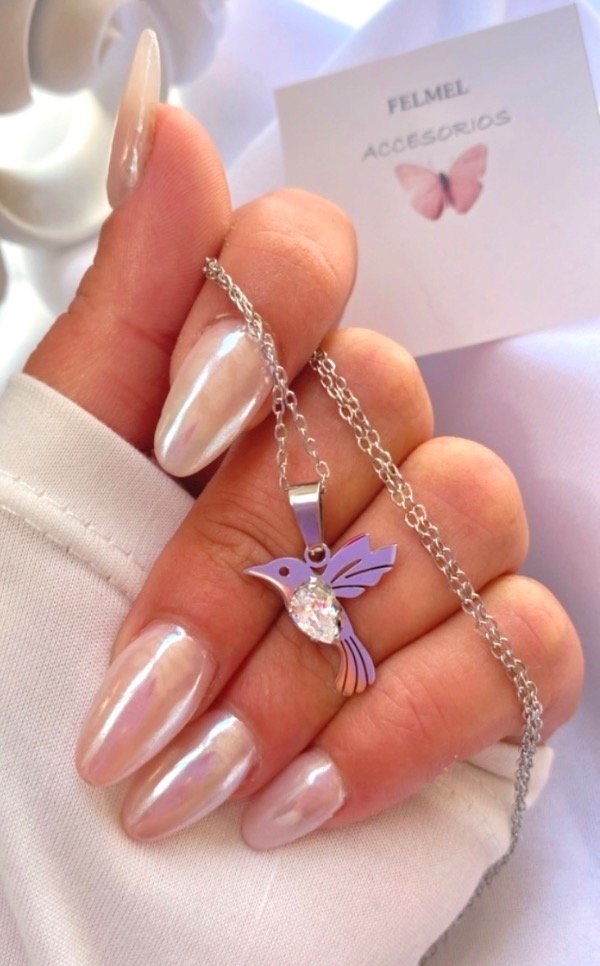 Producto - Collar colibrí cubic