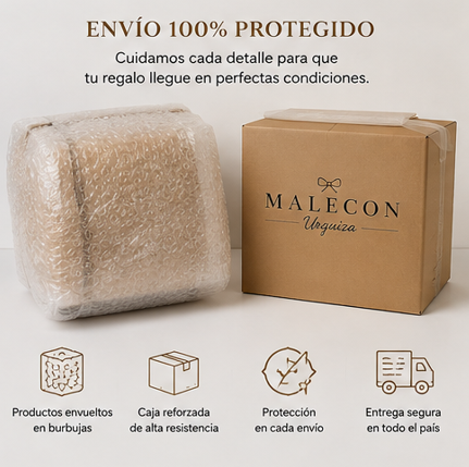 Producto - Caja de Regalo Casa de Herrero Malbec + Copa de Cristal + Picada Gourmet - 7