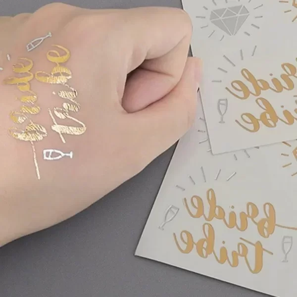 Producto - TATUAJES TEMPORALES "BRIDE TO BE"