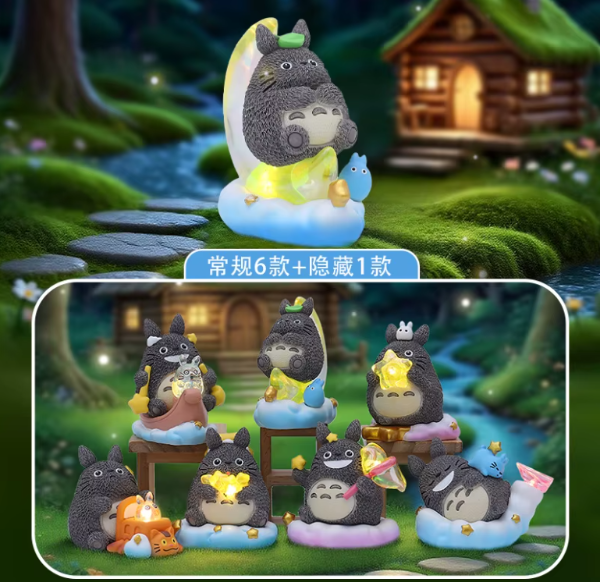 Producto - Caja sorpresa Totoro con luz - version "Road at Night"