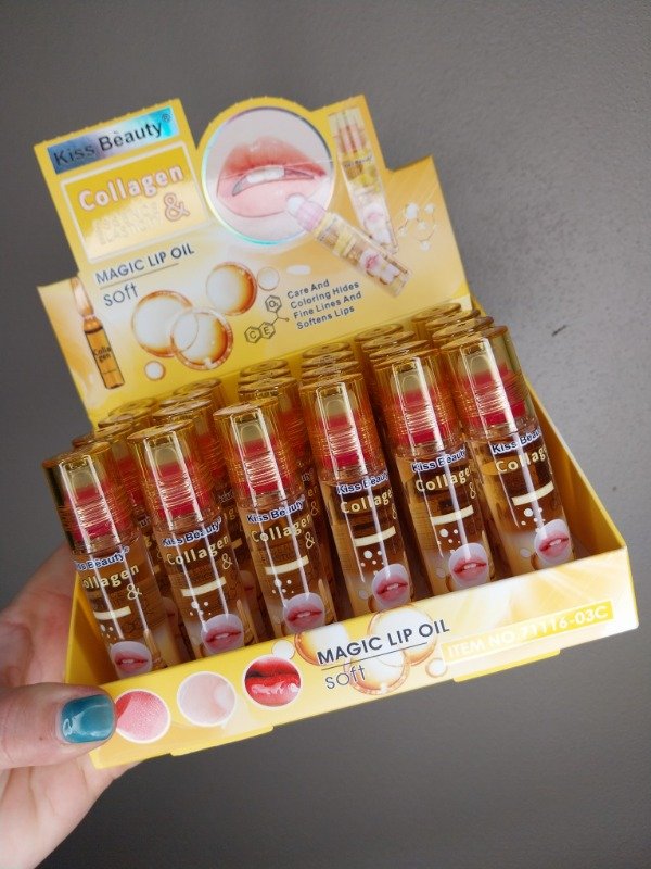 Producto - Brillo labial con colágeno x 6