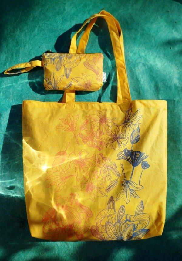 Producto - Bolso Plegable "Herbario Amarelo"