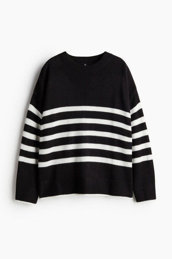 Producto - Sweater HyM rayado negro