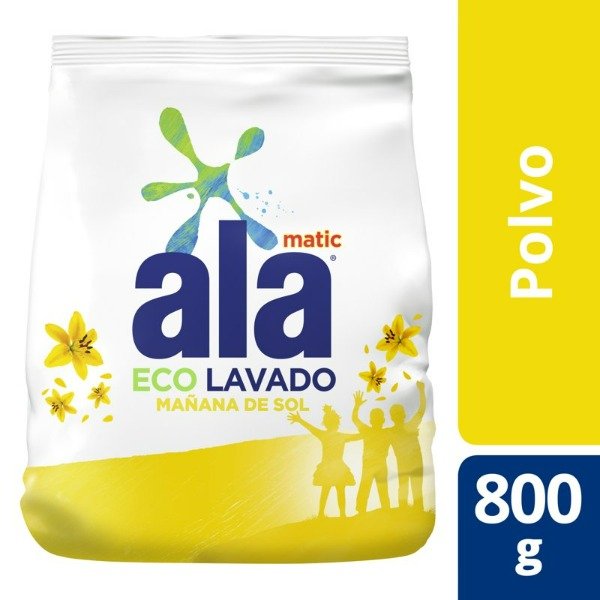 Producto - JABON EN POLVO ALA MATIC MAÑANAS DE SOL X 800GR