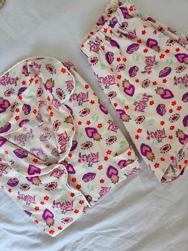 Producto - Pijama corto Camisero rock Talle 2