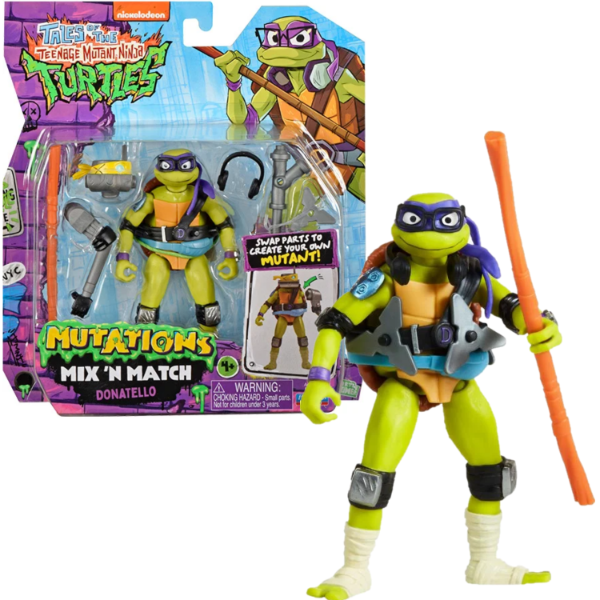 Producto - Tortugas Ninja Mutations Mix And Match Donatello