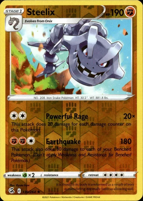Producto - Steelix - 139/264 - Fusion Strike - Reverse Holo
