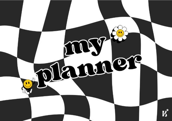 Producto - PLANNER - Pop Black (A4) - impreso y digital