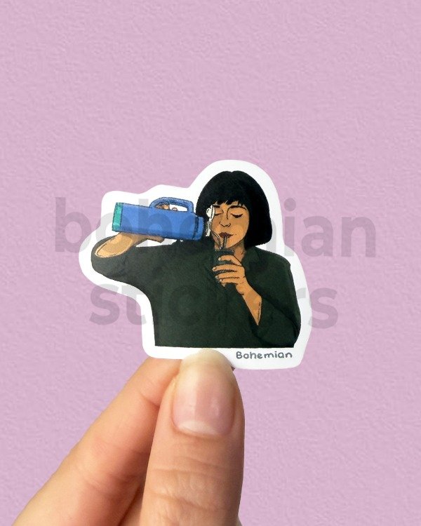 Producto - MATECITO MARÍA ELENA - Sticker Individual de Memes / Farandula Arentina
