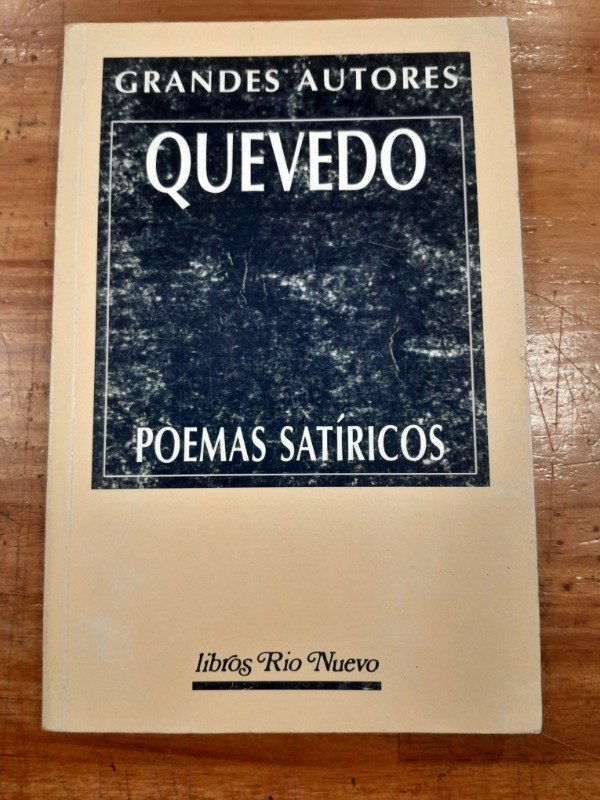Producto - Poemas Satíricos - Quevedo