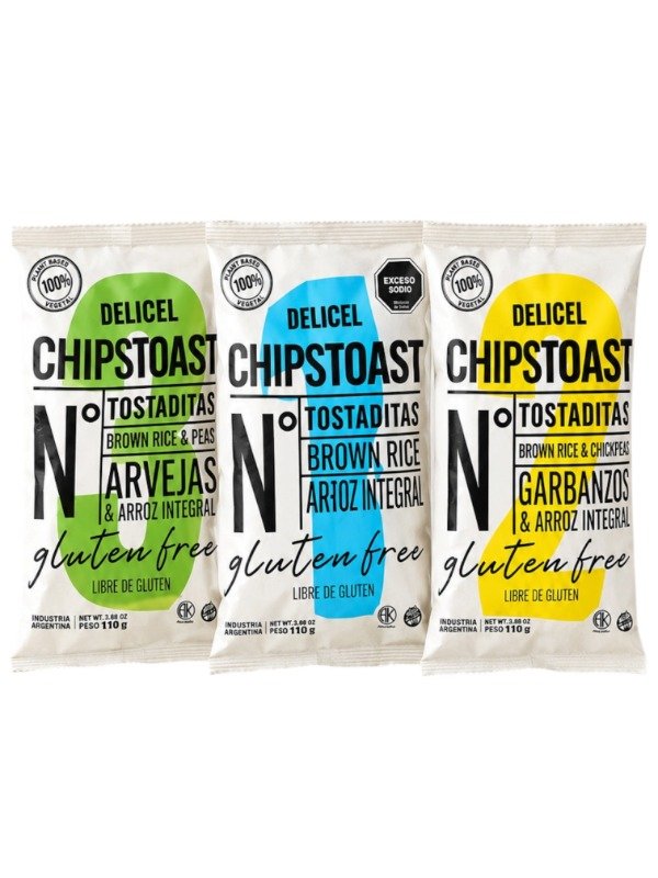 Producto - Tostadas de arroz "Delicel" - Chips Toast - 0