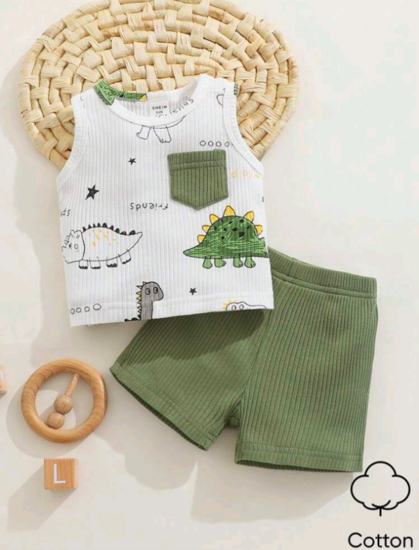 Producto - Conjunto dino verde