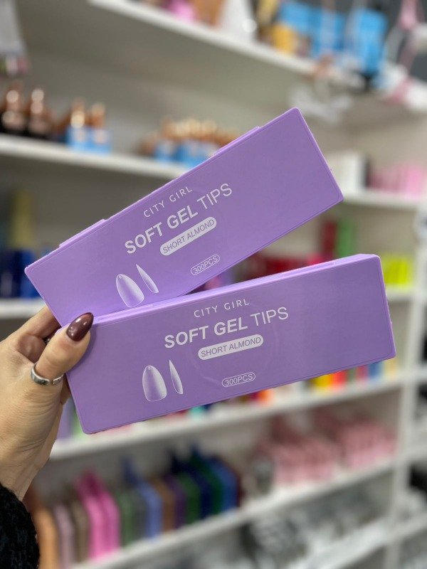 Producto - Soft gel City Girl x300u Almendra corta