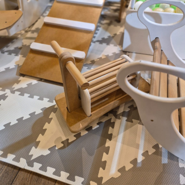 Producto - Pelotero y Plaza Blanda Montessori Pikler Estilo Nordico - 15