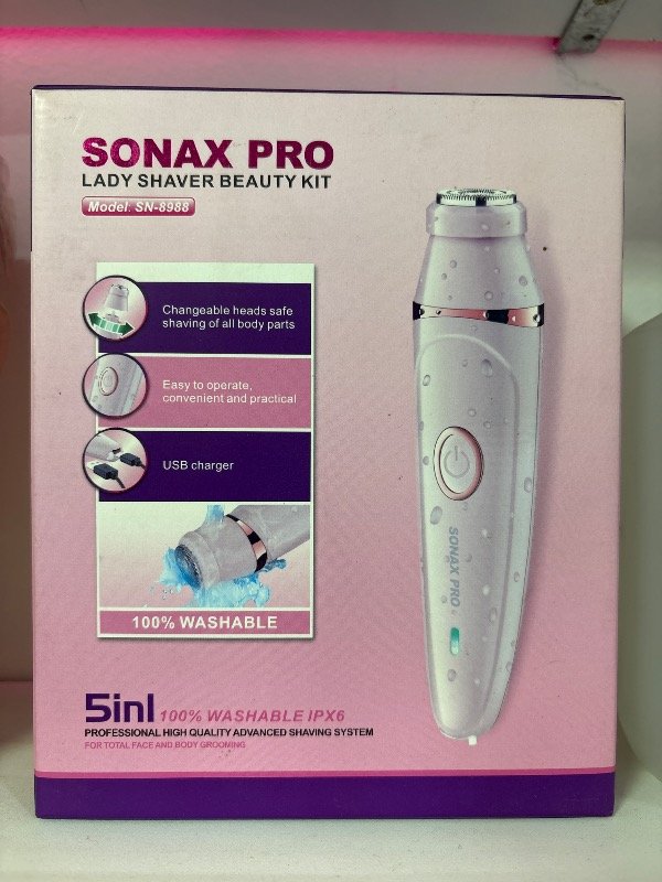 Producto - Depiladora corporal 5en1 SONAX PRO