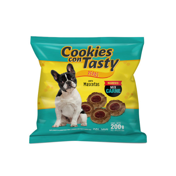 Producto - Cookies Pepas Mix Carne x 200g