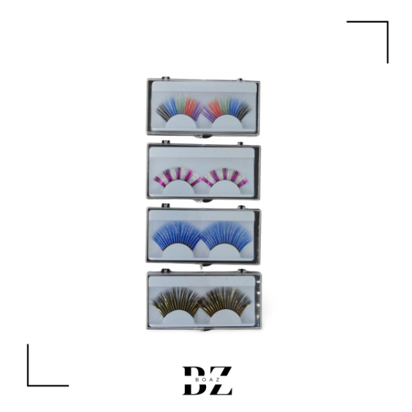 Producto - PESTAÑA X 10 EN CARD SURTIDAS 725-1