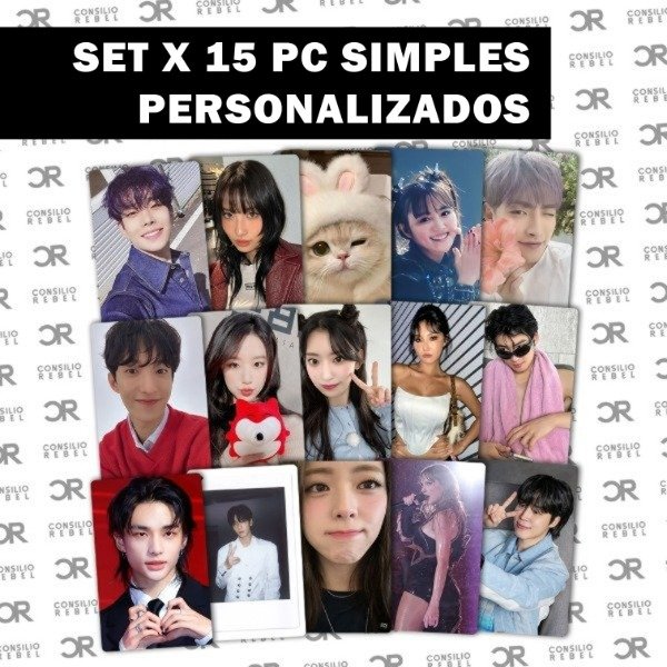 Producto - 15 PHOTOCARDS SIMPLES [ SET ]