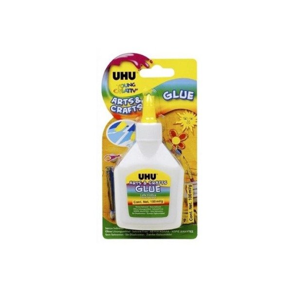 Producto - Adhesivo Art y Crafts (Cola Vinílica) UHU 100 ml