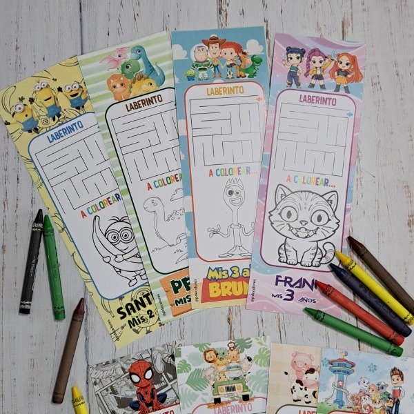 Producto - Laberinto con crayones - 2