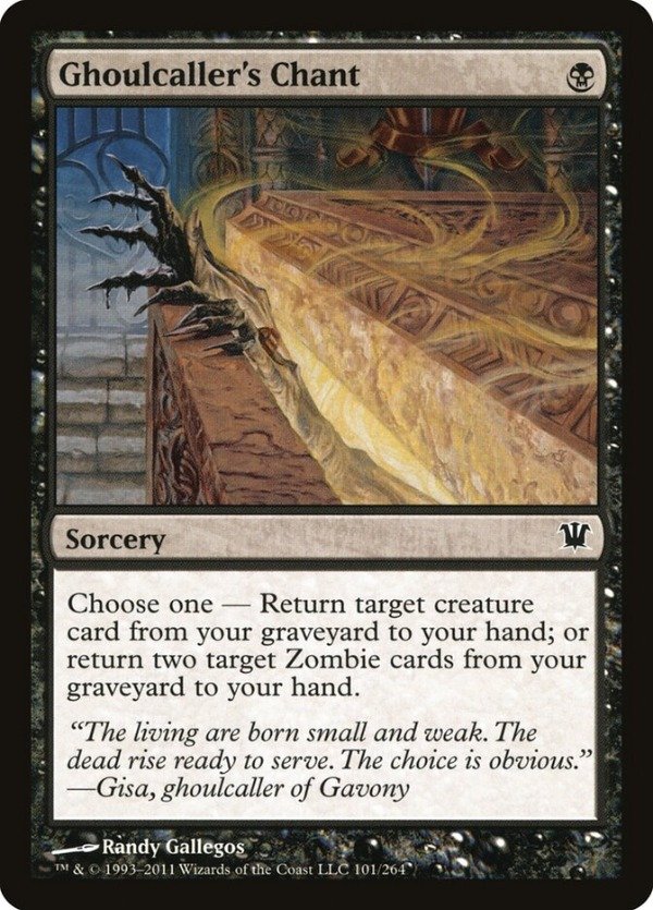Producto - Ghoulcaller's Chant #101  Innistrad