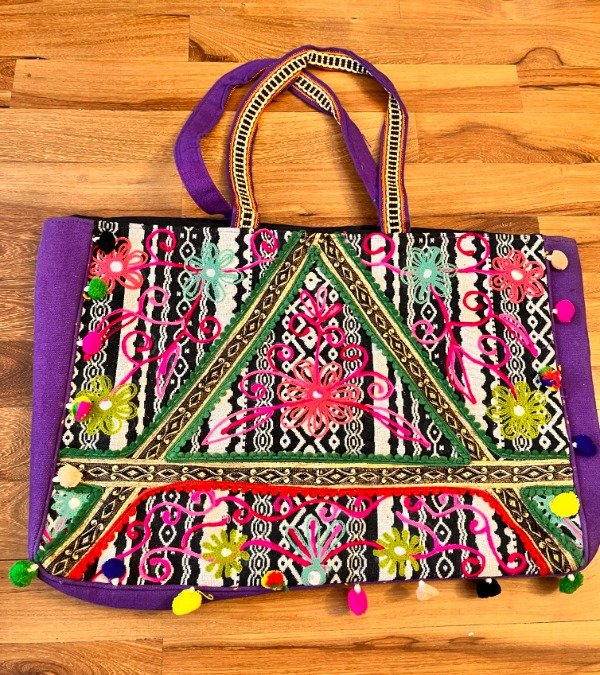 Producto - Bolso Importado India Bordado Cierre Modelo 2 Promo Transf 35.275 y Envio Gratis