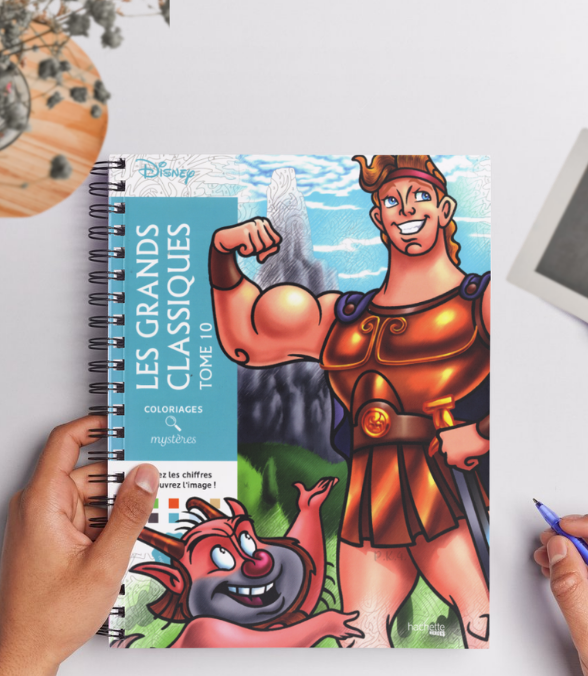 Producto - Libro Colorea Y Descubre El Misterio Grandes Clasicos TOMO10 DISNEY