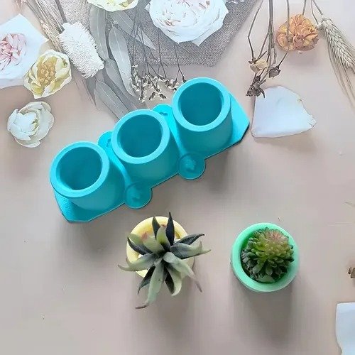 Producto - Molde maceta circular x3