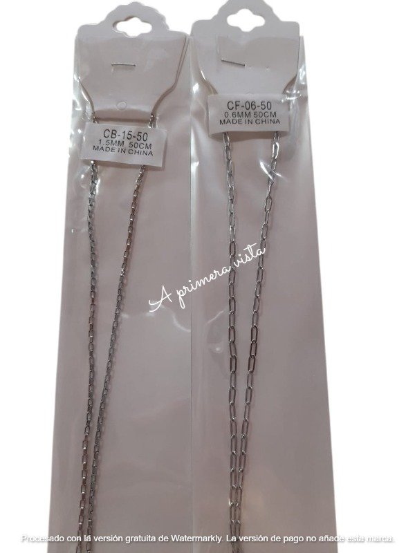 Producto - Cadenas c/u