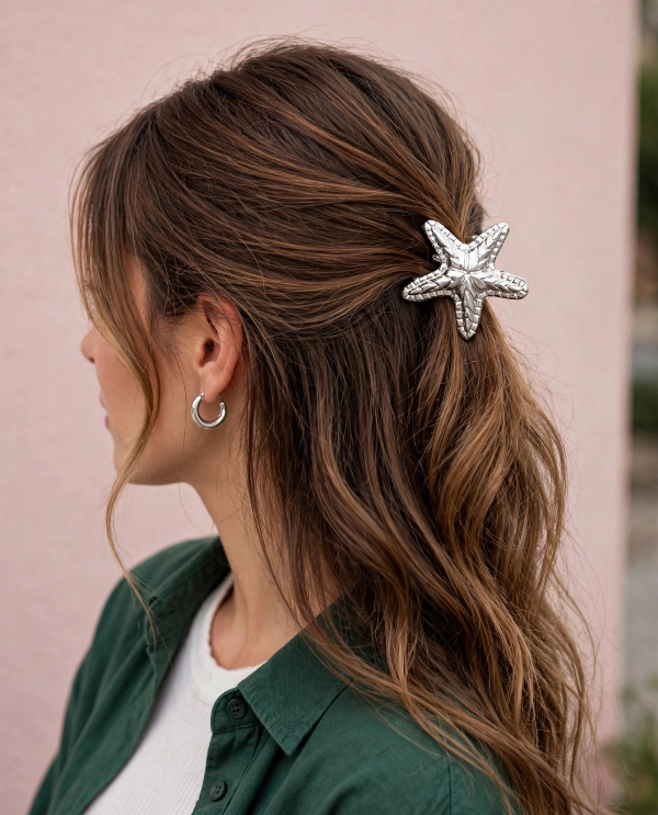 Producto - BROCHE STARFISH SILVER