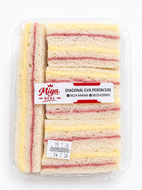Producto - Salame y queso x8