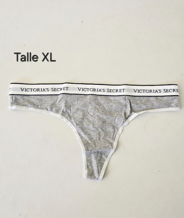 Panty thong Victoria's secrets talle xl gris