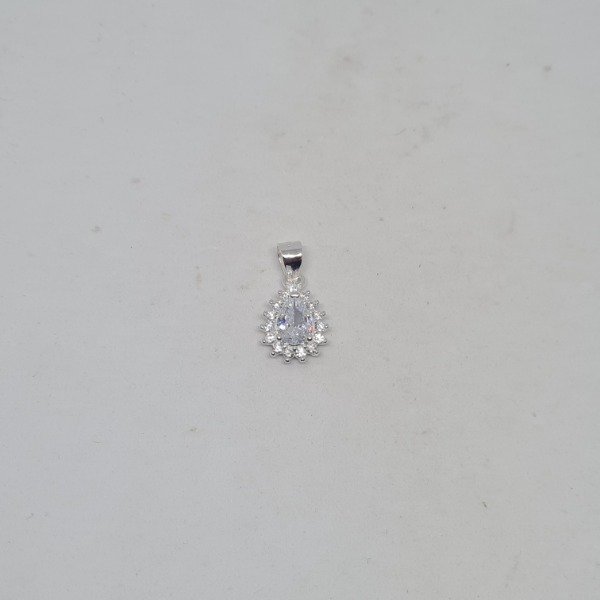 Producto - Dije gota con piedras - 0