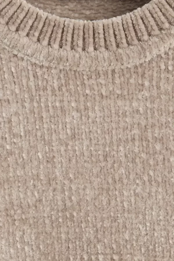 Producto - Sweater cuello redondo crema Lefties - 3