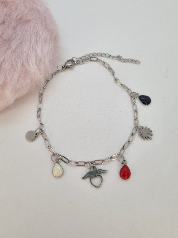 Producto - Pulsera tobillera acero quirurgico cpul050