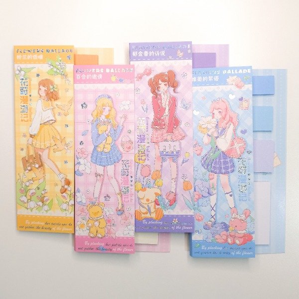 Producto - Notas Adhesivas "Flowers"