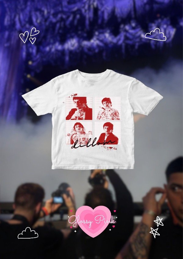 Producto - Baby Tee Dillom Collage - DTF