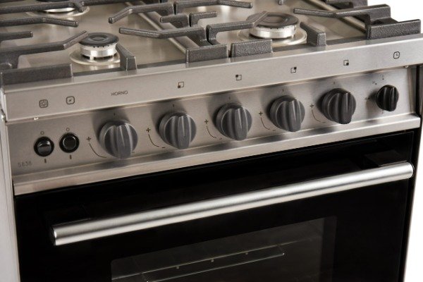 Producto - Cocina semi-industrial 56cm acero inoxidable multigas Florencia 5838 - 5