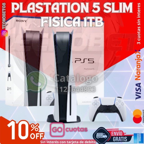 Producto - PLAYSTATION 5 SLIM FISICA 1TB