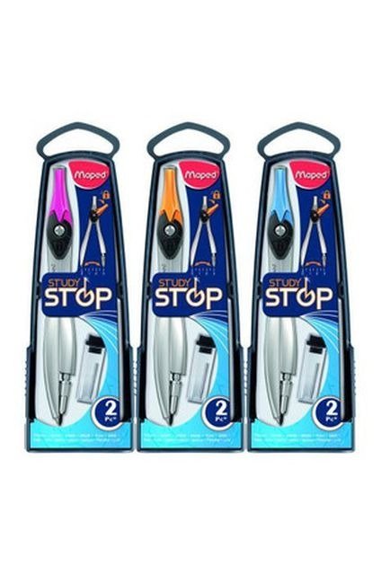Producto - COMPAS CON MINA STUDY STOP EN ESTUCHE X1 MAPED
