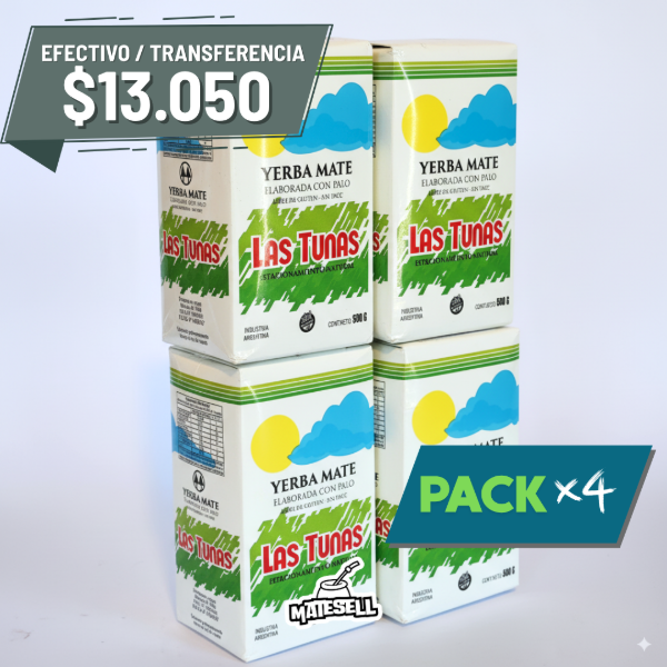 Producto - LAS TUNAS TRADICIONAL PACK x4