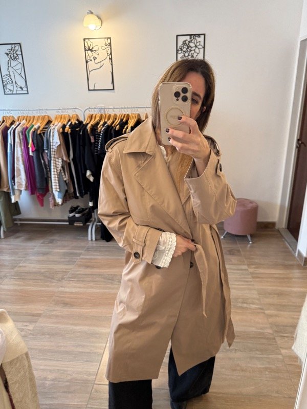 Producto - Trench Elena beige
